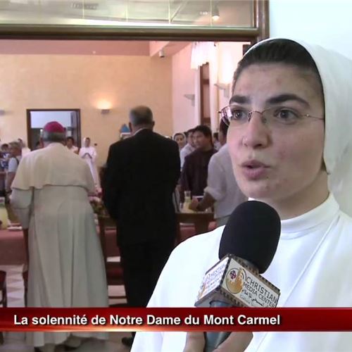 La solennité de Notre Dame du Mont Carmel